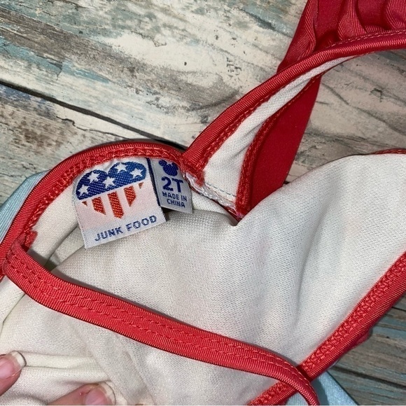 JunkFood Disney Mickey Mouse Ruffle One Piece - Picture 4 of 6